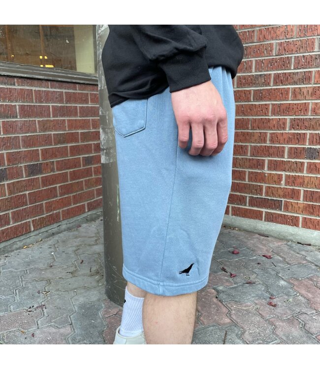 ROOKERY ROOKERY - SMALL LOGO SWEAT SHORT (WASHED NAVY)