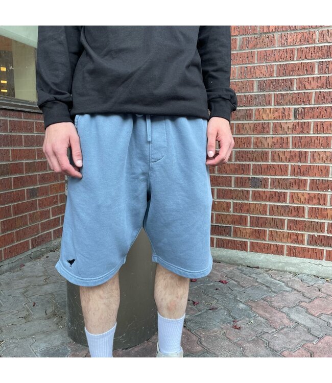 ROOKERY ROOKERY - SMALL LOGO SWEAT SHORT (WASHED NAVY)