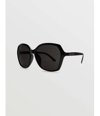 VOLCOM VOLCOM - PSYCHIC LUNETTES DE SOLEIL (NOIR BRILLANT/GRIS)