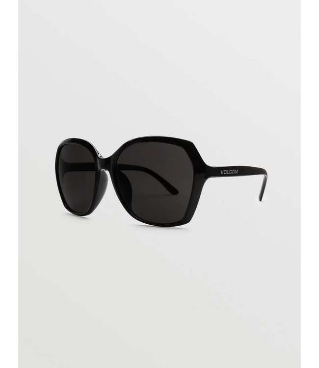 VOLCOM VOLCOM - PSYCHIC LUNETTES DE SOLEIL (NOIR BRILLANT/GRIS)