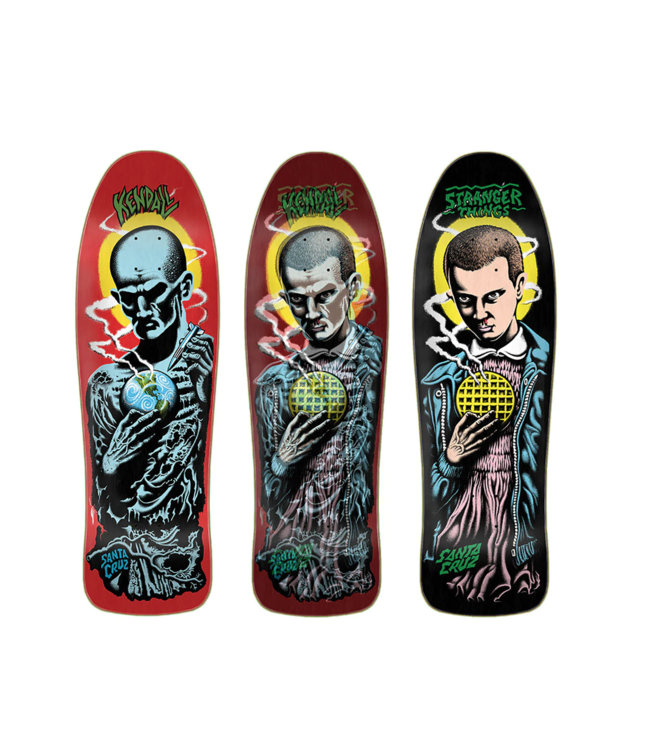 SANTA CRUZ SANTA CRUZ - STRANGER THINGS KENDALL ELEVEN 9.75" PLANCHE