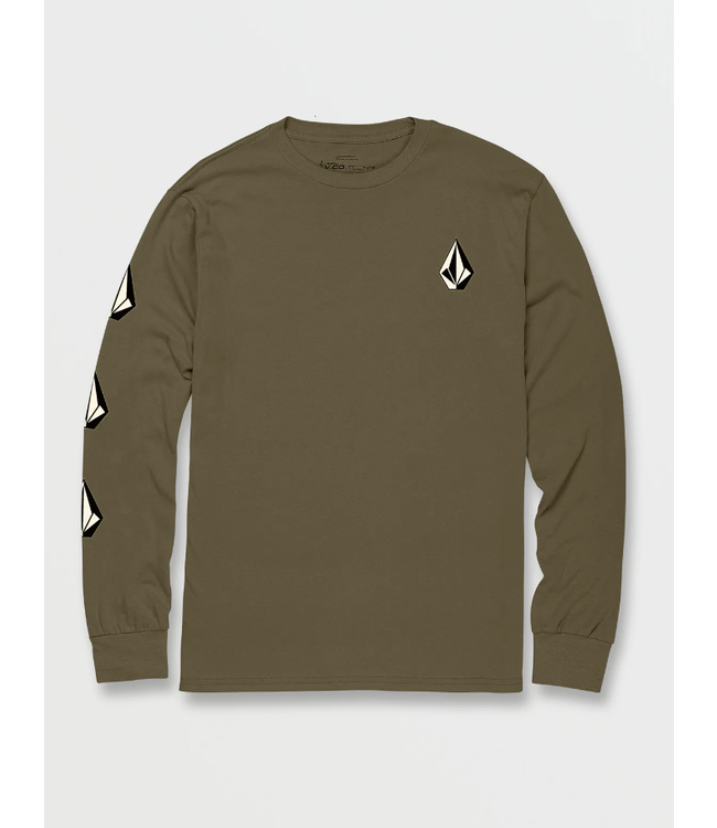 VOLCOM VOLCOM - ICONIC STONE T-SHIRT M/L (MILITAIRE)