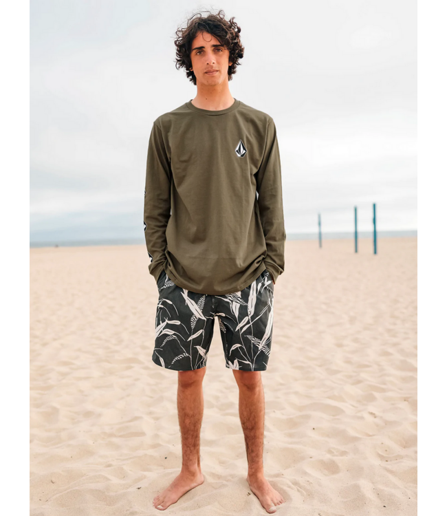 VOLCOM VOLCOM - ICONIC STONE T-SHIRT M/L (MILITAIRE)