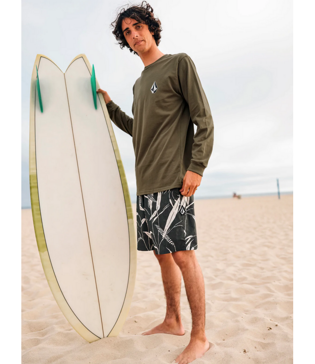 VOLCOM VOLCOM - ICONIC STONE T-SHIRT M/L (MILITAIRE)