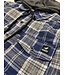 ROOKERY ROOKERY - CEDAR SHERPA LINED PLAID FLANNEL (NAVY)