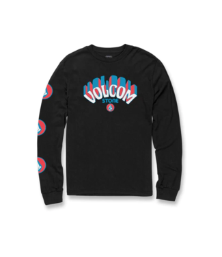 VOLCOM VOLCOM - DELMARKEY KID L/S TEE (BLACK)