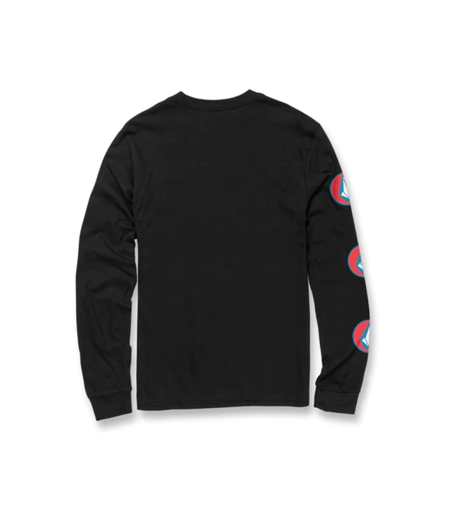 VOLCOM VOLCOM - DELMARKEY KID L/S TEE (BLACK)