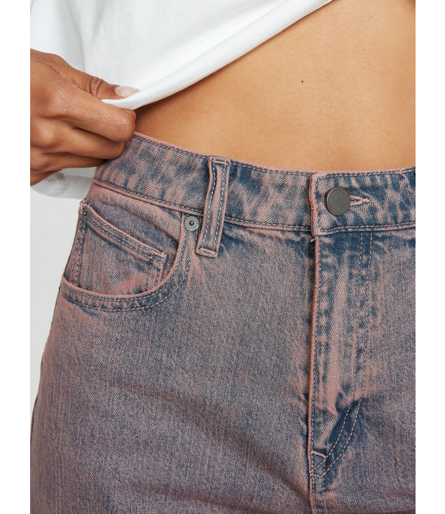VOLCOM VOLCOM - STONED STRAIGHT JEANS (CORAL HAZE)