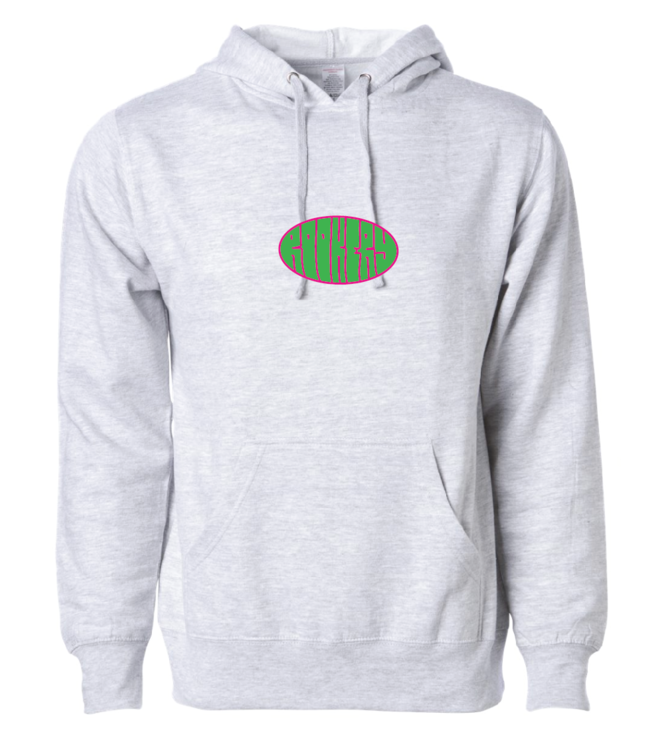 ROOKERY ROOKERY - 2000 BY T0EFART HOODIE (GRIS CHINÉ)