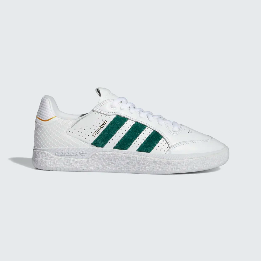 ADIDAS - TYSHAWN LOW (CLOUD WHITE/ COLLEGIATE GREEN) - Boutique ROOKERY ...