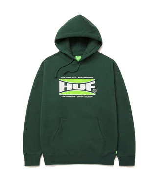 HUF HUF - BOLT HOODIE (VERT FORÊT)
