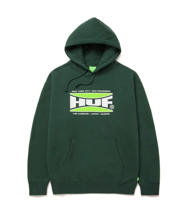 HUF HUF - BOLT HOODIE (FOREST GREEN)