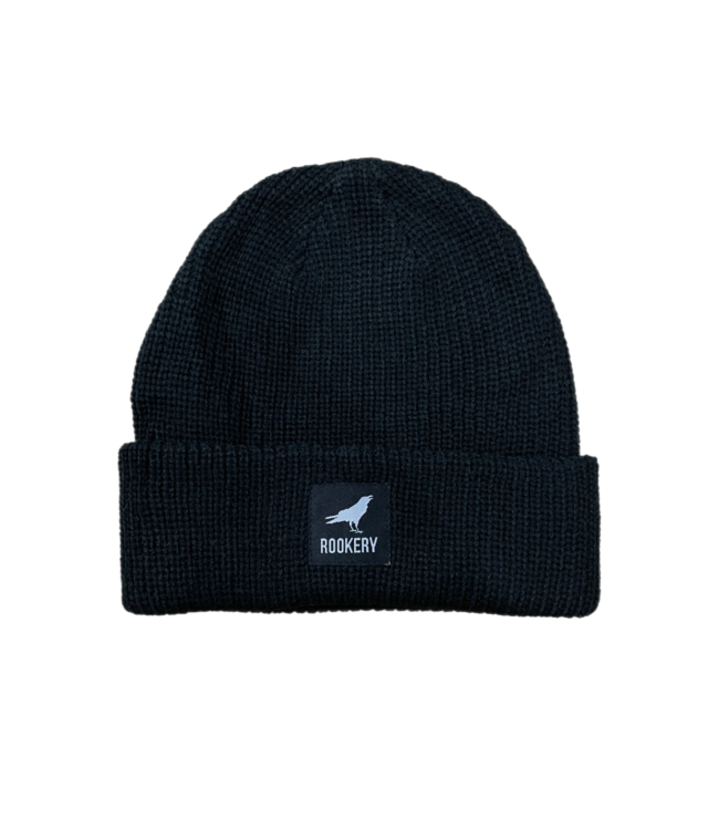 ROOKERY ROOKERY - TIMBER BEANIE (BLACK)