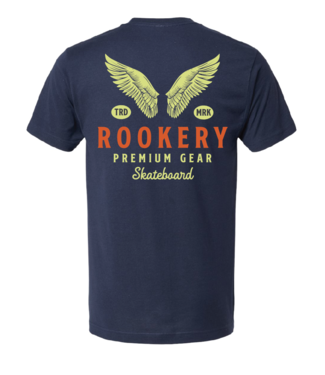 ROOKERY ROOKERY - WINGS T-SHIRT (NAVY)