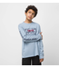 VANS VANS - SK8 LOCK UP KID L/S TEE (ASHLEY BLUE)