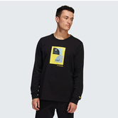 ADIDAS - SHMOOFOIL PAINTED L/S TEE (BLACK)