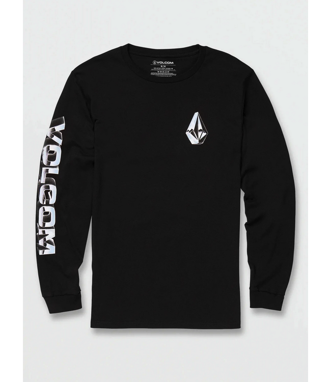 VOLCOM VOLCOM - CHROME STONE T-SHIRT M/L (NOIR)