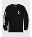 VOLCOM VOLCOM - CHROME STONE T-SHIRT M/L (NOIR)