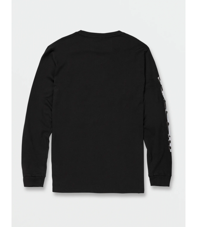 VOLCOM VOLCOM - CHROME STONE L/S TEE (BLACK)