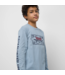 VANS VANS - SK8 LOCK UP KID L/S TEE (ASHLEY BLUE)