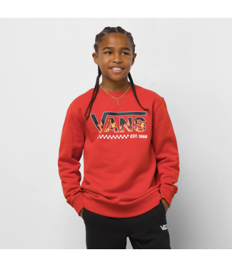VANS VANS - DIGI FLAME COL ROND ENFANT (ROUGE FONCÉ)