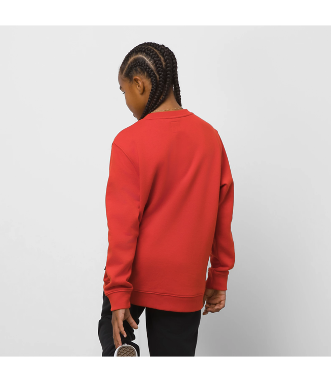 VANS VANS - DIGI FLAME COL ROND ENFANT (ROUGE FONCÉ)