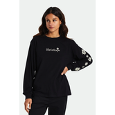 BRIXTON - GRETEL L/S T-SHIRT BOYFRIEND (NOIR)