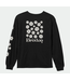 BRIXTON BRIXTON - GRETEL L/S BOYFRIEND TEE (BLACK)