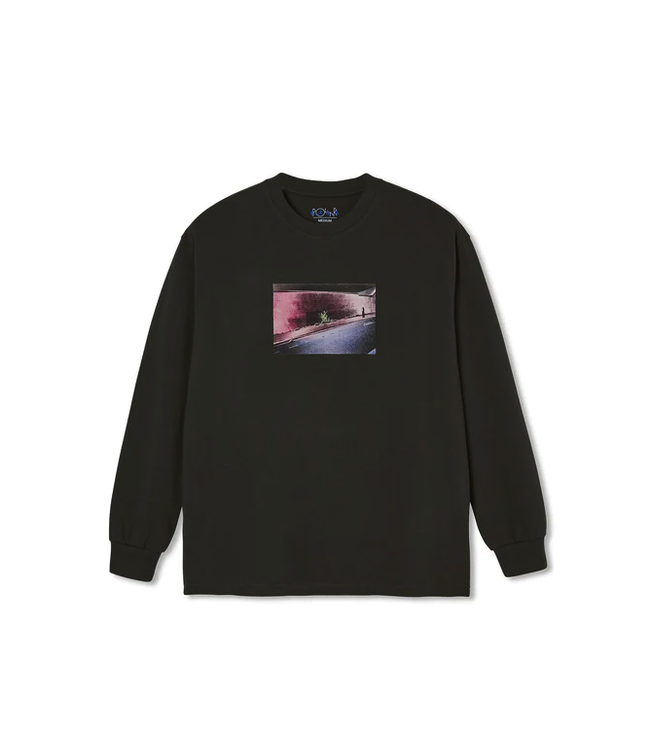 POLAR POLAR - BACHE L/ S T-SHIRT (NOIR SALE)