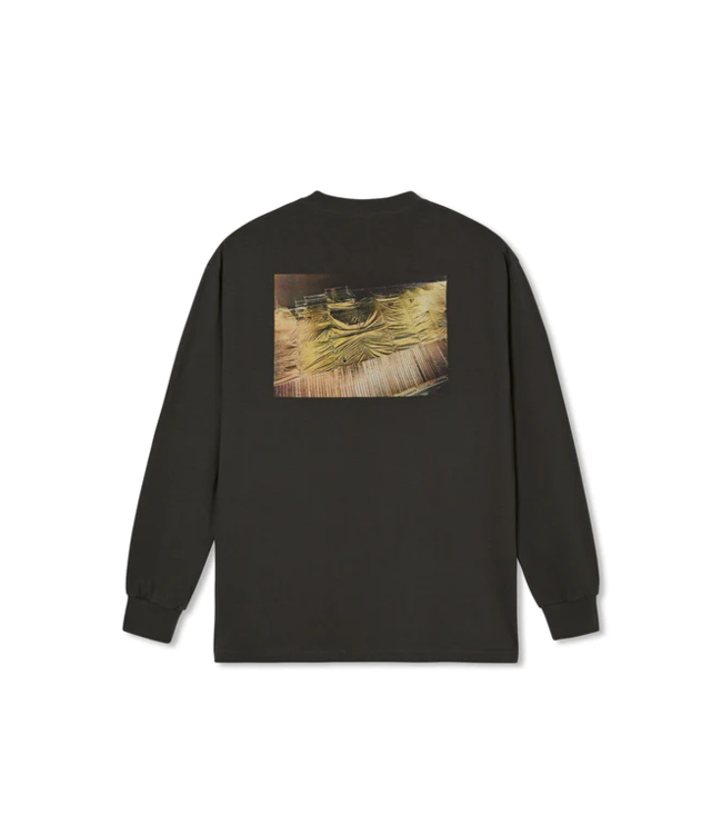 POLAR POLAR - BACHE L/ S T-SHIRT (NOIR SALE)