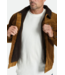 BRIXTON BRIXTON - CABLE MANTEAU CAMIONNEUR DOUBLÉE (LAITON)