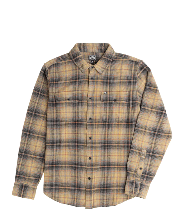 LOSER MACHINE LOSER MACHINE - WELLSTON FLANNEL (GREY/ NAVY)