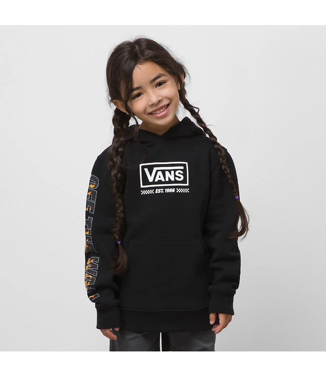 VANS VANS - DIGI FLAMES KID HOODIE (BLACK)