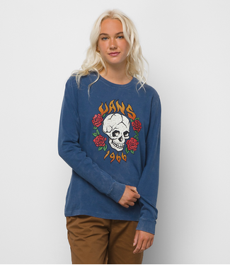VANS VANS - ROSA BF L/S TEE (DARK DENIM)