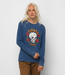 VANS VANS - ROSA BF L/S TEE (DARK DENIM)