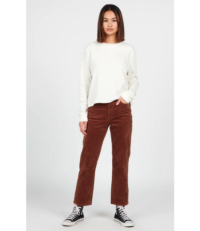 VOLCOM VOLCOM - STONED STRAIGHT CORD (DARK CLAY)