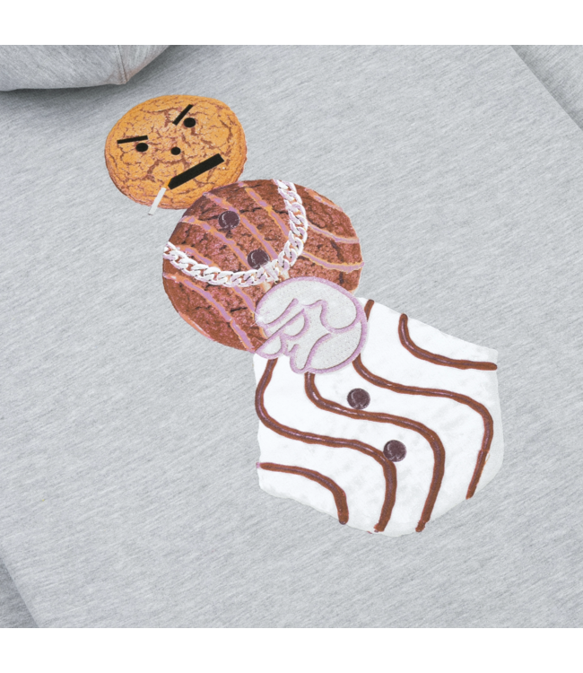 CLASSIC CLASSIC - QUARTERSNACKS BUSS DOWN HOODIE (HEATHER GREY)