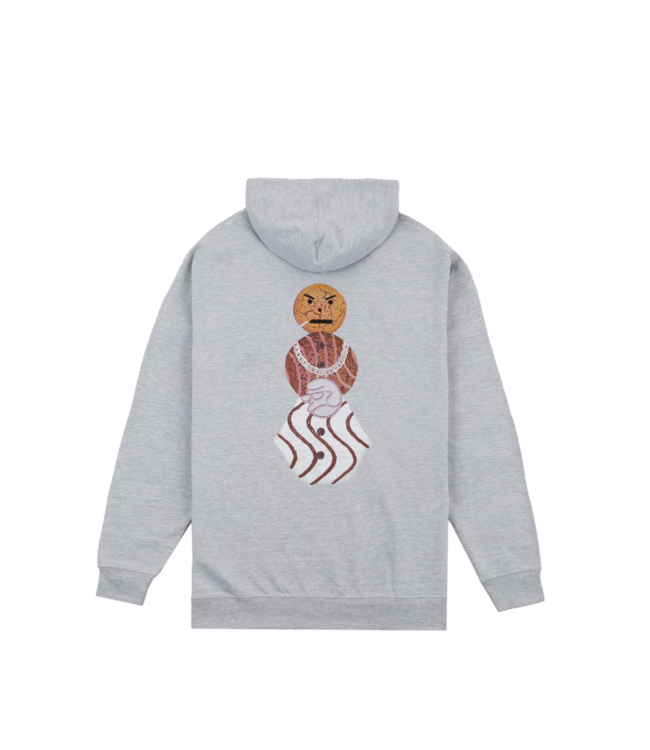 CLASSIC CLASSIC - QUARTERSNACKS BUSS DOWN HOODIE (HEATHER GREY)