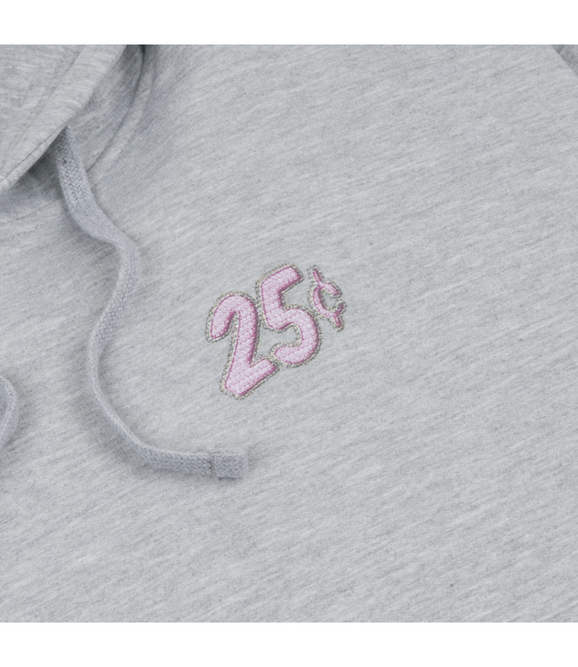 CLASSIC CLASSIC - QUARTERSNACKS BUSS DOWN HOODIE (HEATHER GREY)