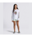 VANS VANS - T-SHIRT M/L ENFANT FLORAL ÉLEVÉ (BLANC)