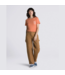 VANS VANS - PANTALON CHARPENTIER TAILLE HAUTE GROUND WORK (MARRON TABAC)