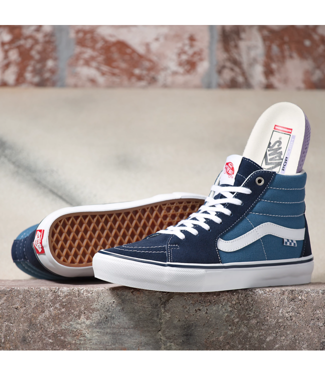 VANS VANS - SKATE SK8-HI (NAVY/ WHITE)
