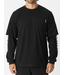 INDEPENDENT INDEPENDENT - BAR LOGO 2FER POCKET L/S TEE (BLACK)