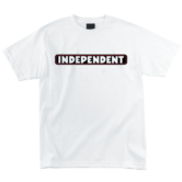 INDEPENDENT - BAR LOGO T-SHIRT (BLANC)