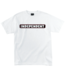 INDEPENDENT INDEPENDENT - BAR LOGO T-SHIRT (BLANC)