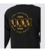 VANS VANS - BANNER LOGO MANCHES LONGUES T-SHIRT (NOIR)