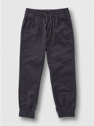 Frickin Slim Elastic Waist Joggers - Charcoal – Volcom Canada