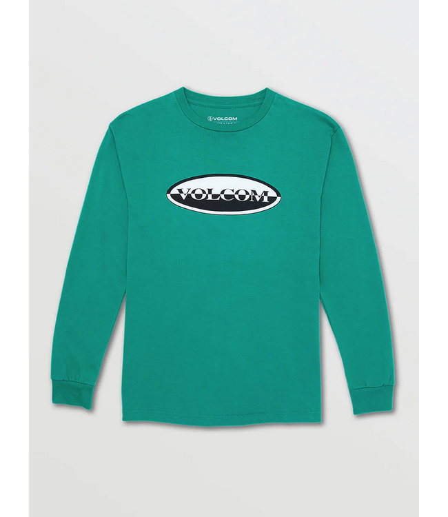 VOLCOM VOLCOM - OVOID KID L/S TEE (SYNERGY GREEN)