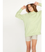 VOLCOM VOLCOM - TRULY STOKED BF GIRLS HOODIE (SAGE)