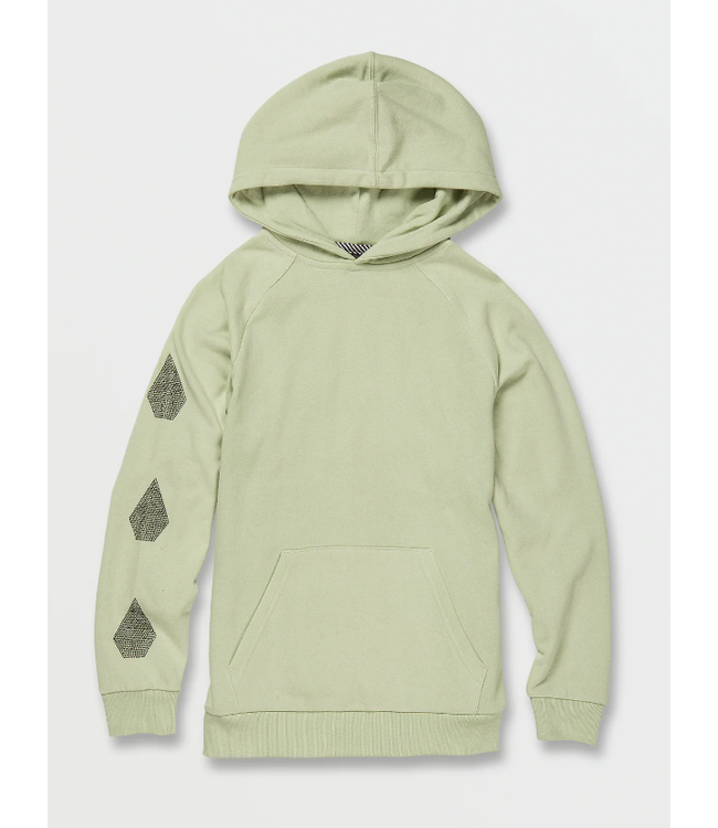VOLCOM VOLCOM - TRULY STOKED BF GIRLS HOODIE (SAGE)